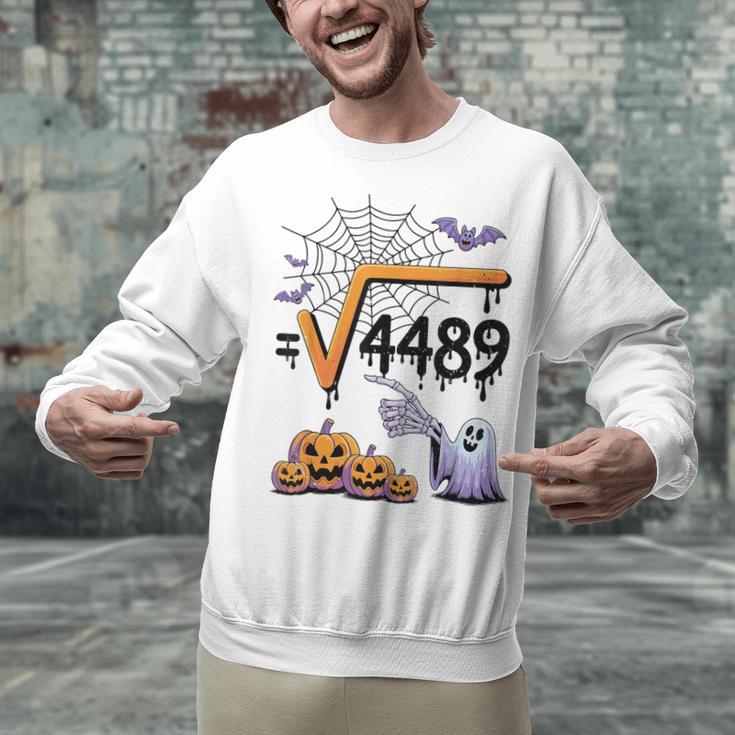 4489 Square Root 67 Math Teacher Halloween Costume Professor Unisex Sweatshirt, gift for family, gift for coworker