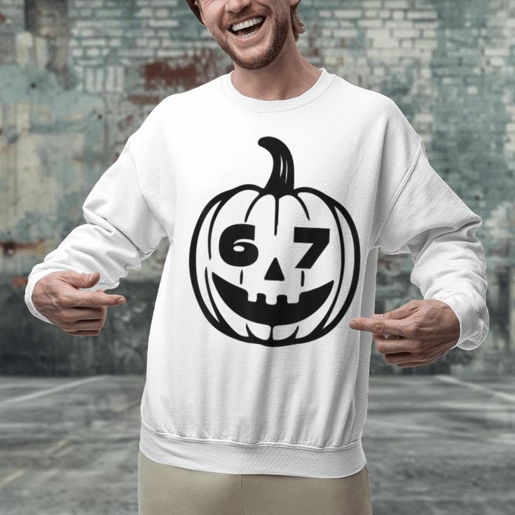 67 Halloween Costume For Students Teachers Brainrot Meme Unisex Sweatshirt, gift for family, gift for coworker 67 Halloween Costume For Students Teachers Brainrot Meme Unisex Sweatshirt, gift for family, gift for coworker