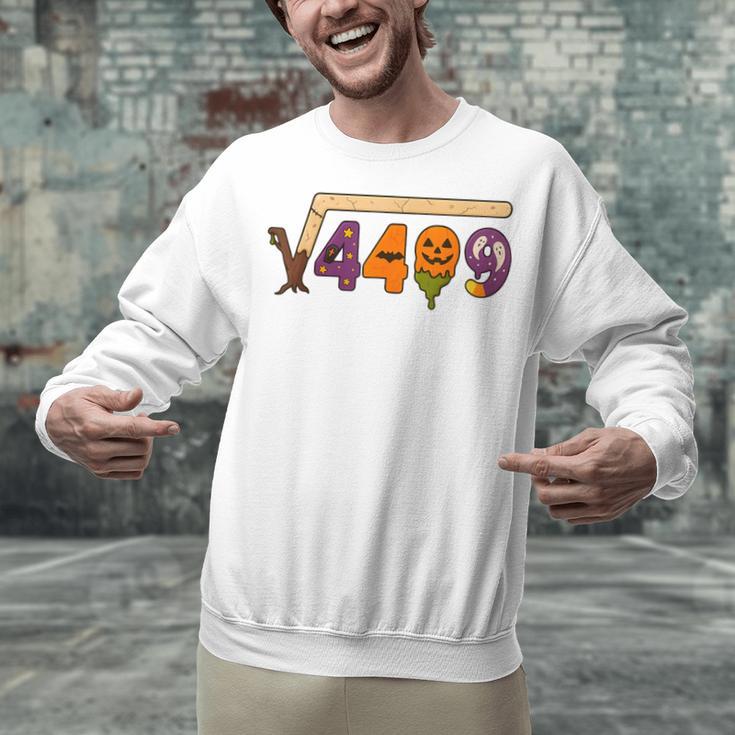 67 Meme Math Teacher 6 7 Halloween Square Root 4489 Unisex Sweatshirt, gift for family, gift for coworker