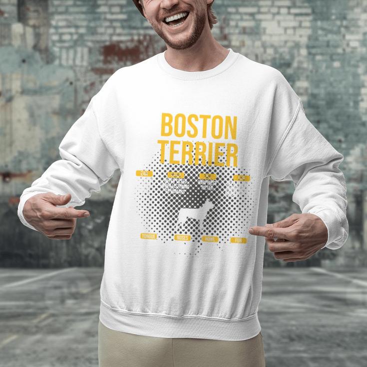 Anatomy Of Boston Terrier Dog Lover Unisex Sweatshirt, gift for family, gift for coworker