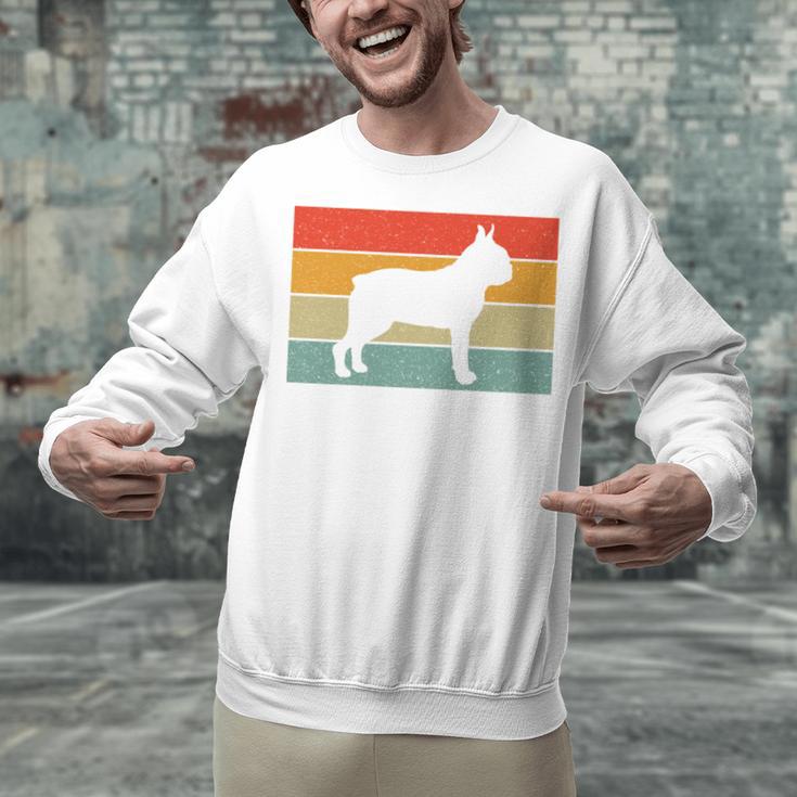 Boston Terrier Dog Lover Retro Vintage Cool For Dog Owner Unisex Sweatshirt, gift for family, gift for coworker