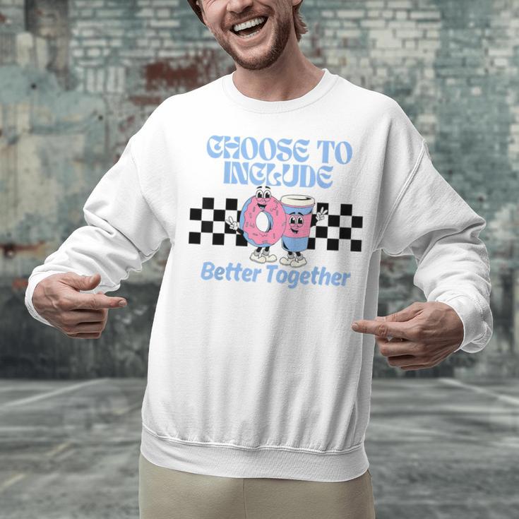 Choose To Include Special Education Teacher Autism Awareness Unisex Sweatshirt, gift for family, gift for coworker
