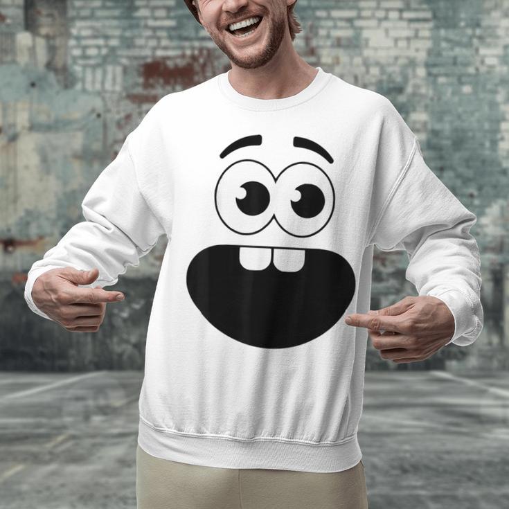 Creepy Carrots Face Teacher Halloween Costume Matching Unisex Sweatshirt, gift for family, gift for coworker