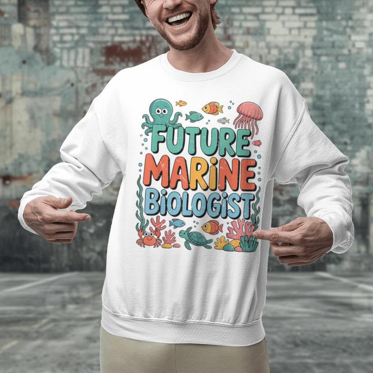 Future Marine Biologist Student Biology Teacher Kids Unisex Sweatshirt, Future Teacher Sweatshirts, gift for family, gift for coworker Future Marine Biologist Student Biology Teacher Kids Unisex Sweatshirt, Future Teacher Sweatshirts, gift for family, gift for coworker
