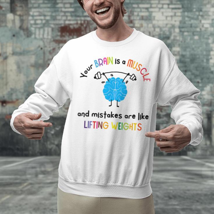 Growth Mindset Tee Teacher Quotes Men Women Kids Unisex Sweatshirt, gift for family, gift for coworker