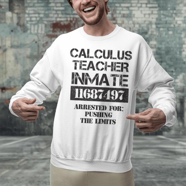 Halloween Calculus Teacher Prisoner Costume Unisex Sweatshirt, gift for family, gift for coworker Halloween Calculus Teacher Prisoner Costume Unisex Sweatshirt, gift for family, gift for coworker