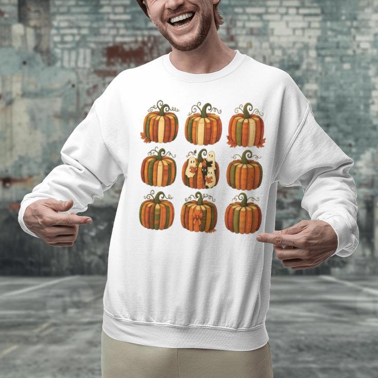Halloween Teacher Fall Book Pumpkin Retro Reading Unisex Sweatshirt, gift for family, gift for coworker Halloween Teacher Fall Book Pumpkin Retro Reading Unisex Sweatshirt, gift for family, gift for coworker