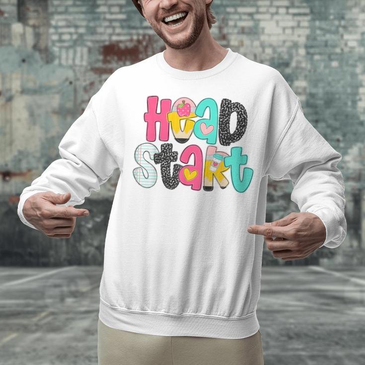 Head Start Team Homeschool Teacher Headstart Back To School Unisex Sweatshirt, gift for family, gift for coworker Head Start Team Homeschool Teacher Headstart Back To School Unisex Sweatshirt, gift for family, gift for coworker