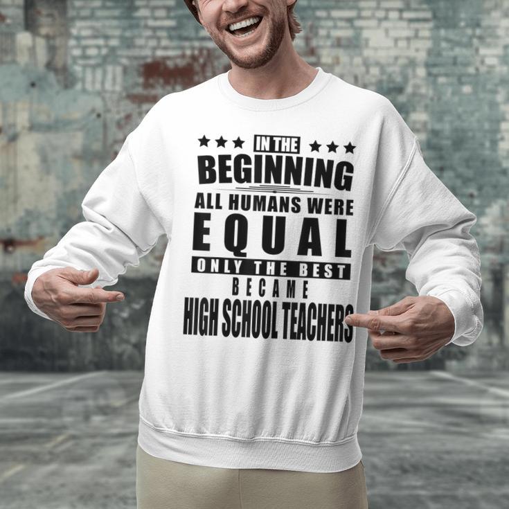 High School Teacher Personalized Unisex Sweatshirt, gift for family, gift for coworker