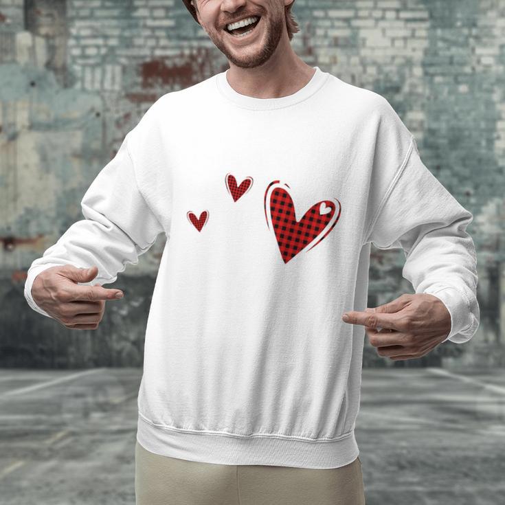 Kindergarten Has My Heart Buffalo Print Teacher Valentine Unisex Sweatshirt, gift for family, gift for coworker