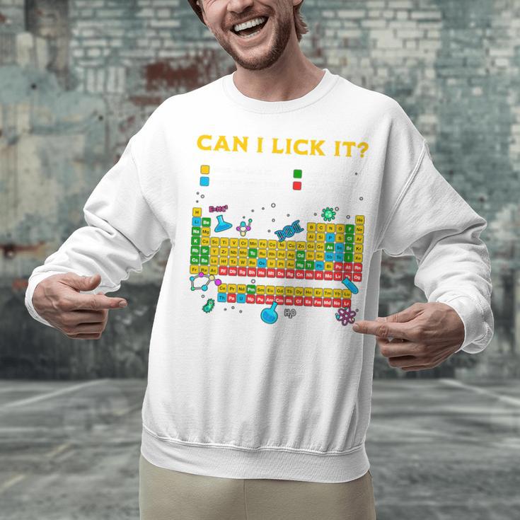 Can I Lick It Periodic Table Science Teacher Student Premium Tri-Blend Unisex Sweatshirt, Science Teacher Sweatshirts, gift for family, gift for coworker Can I Lick It Periodic Table Science Teacher Student Premium Tri-Blend Unisex Sweatshirt, Science Teacher Sweatshirts, gift for family, gift for coworker