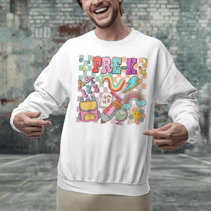 Pre K Back To School Teacher Student Men Women Kids Unisex Sweatshirt, gift for family, gift for coworker Pre K Back To School Teacher Student Men Women Kids Unisex Sweatshirt, gift for family, gift for coworker