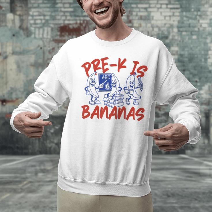 Pre-K Is Bananas Teacher Back To School Chaos Coordinator Unisex Sweatshirt, gift for family, gift for coworker Pre-K Is Bananas Teacher Back To School Chaos Coordinator Unisex Sweatshirt, gift for family, gift for coworker