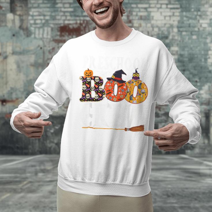 Preschool Boo Crew Teacher Halloween Unisex Sweatshirt, gift for family, gift for coworker Preschool Boo Crew Teacher Halloween Unisex Sweatshirt, gift for family, gift for coworker