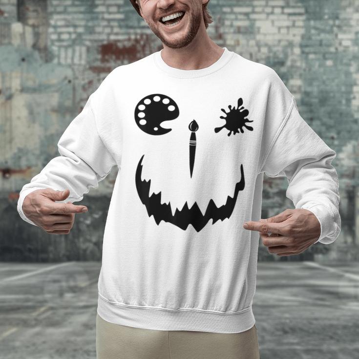 Pumpkin Artist Halloween Art Teacher Unisex Sweatshirt, gift for family, gift for coworker Pumpkin Artist Halloween Art Teacher Unisex Sweatshirt, gift for family, gift for coworker