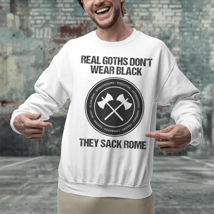 Real Goths Sack Rome History Teacher Unisex Sweatshirt, History Teacher Sweatshirts, gift for family, gift for coworker Real Goths Sack Rome History Teacher Unisex Sweatshirt, History Teacher Sweatshirts, gift for family, gift for coworker
