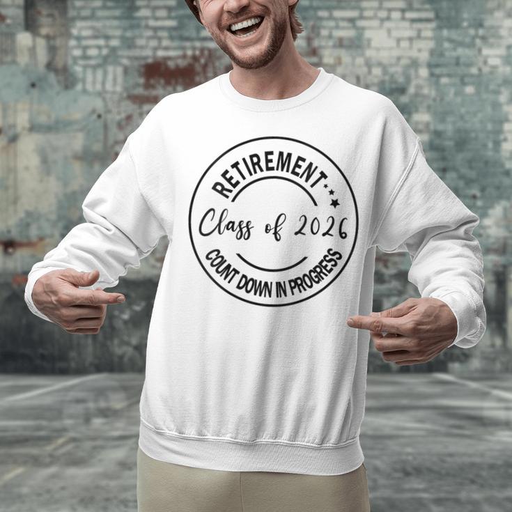 Retirement Class Of 2026 Count Down Progress Retired Teacher Unisex Sweatshirt, gift for family, gift for coworker