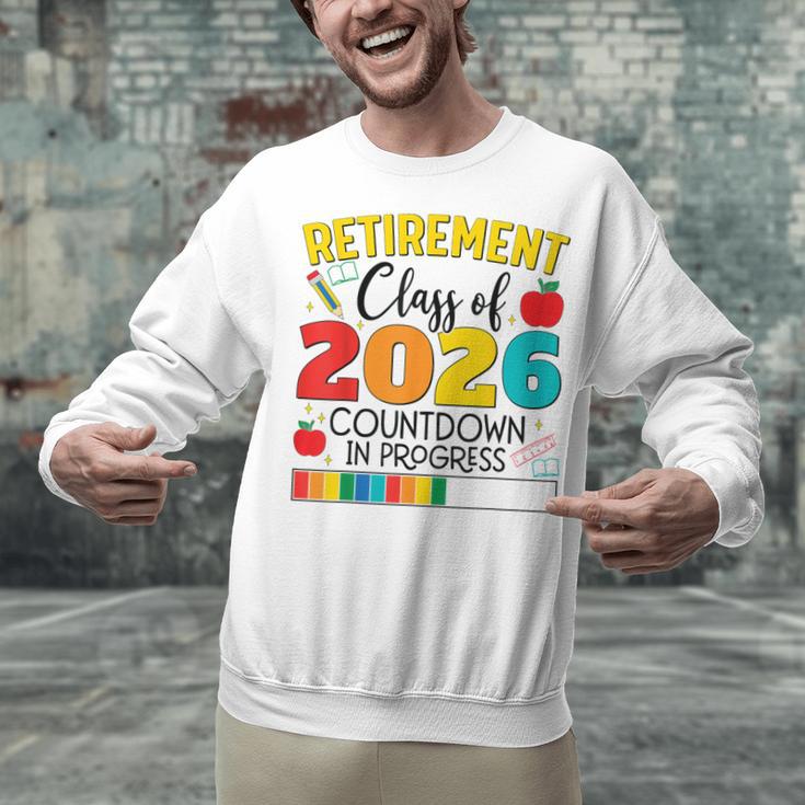 Retirement Class Of 2026 Countdown In Progress Teacher Unisex Sweatshirt, gift for family, gift for coworker