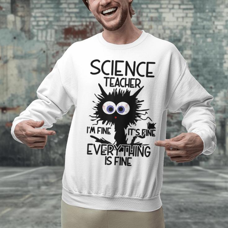 Science Teacher Appreciation Merch -Adults -Youth Grey Classic Fit Modern Science Theme Cartoon Unisex Sweatshirt, Science Teacher Sweatshirts, gift for family, gift for coworker Science Teacher Appreciation Merch -Adults -Youth Grey Classic Fit Modern Science Theme Cartoon Unisex Sweatshirt, Science Teacher Sweatshirts, gift for family, gift for coworker