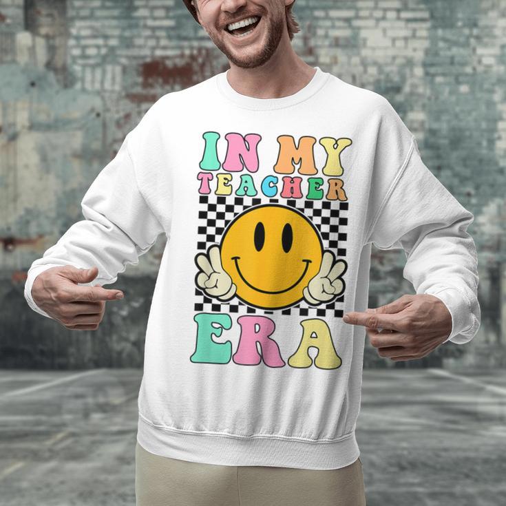 In My Teacher Era Retro Back To School Teacher Student Unisex Sweatshirt, gift for family, gift for coworker In My Teacher Era Retro Back To School Teacher Student Unisex Sweatshirt, gift for family, gift for coworker