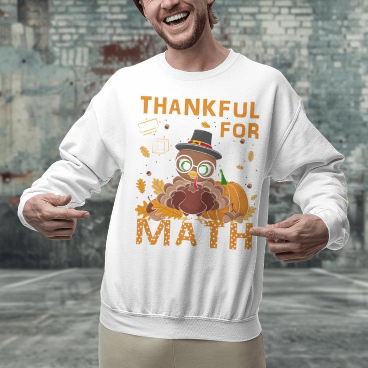 Thankful Math Turkey Teacher Happy Thanksgiving Unisex Sweatshirt, gift for family, gift for coworker Thankful Math Turkey Teacher Happy Thanksgiving Unisex Sweatshirt, gift for family, gift for coworker