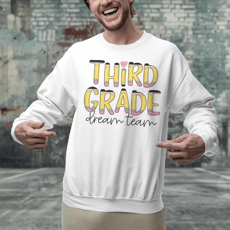 Third Grade Dream Team 3rd Grade Teacher Back To School Kids Unisex Sweatshirt, gift for family, gift for coworker Third Grade Dream Team 3rd Grade Teacher Back To School Kids Unisex Sweatshirt, gift for family, gift for coworker