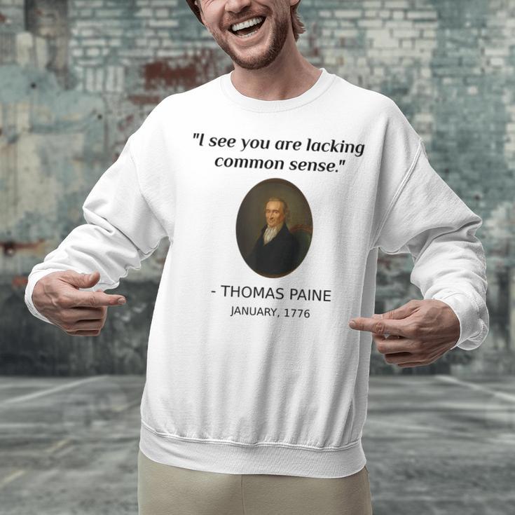 Thomas Paine Common Sense USA History Teacher Student Unisex Sweatshirt, History Teacher Sweatshirts, gift for family, gift for coworker Thomas Paine Common Sense USA History Teacher Student Unisex Sweatshirt, History Teacher Sweatshirts, gift for family, gift for coworker