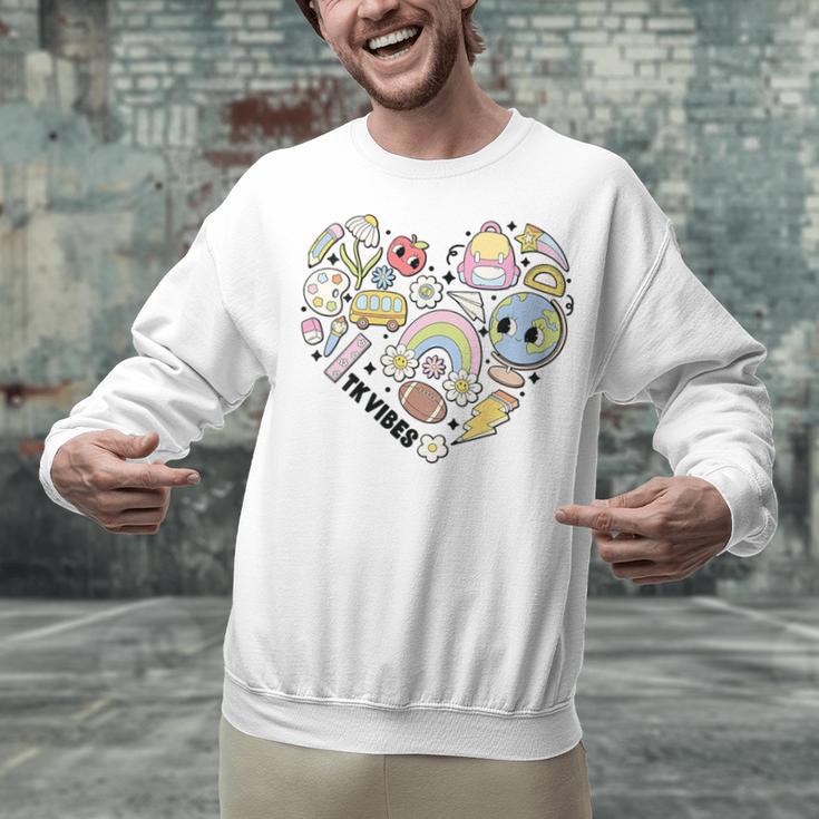 TK Vibes Back To School TK Kid Girl TK Team TK Teacher Women Unisex Sweatshirt, gift for family, gift for coworker
