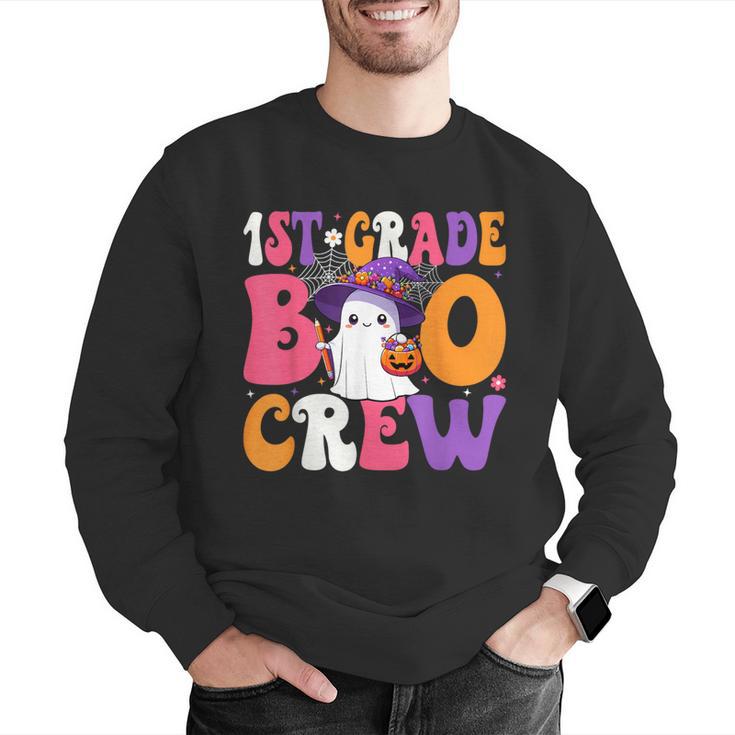 1st Grade Boo Crew Halloween First Grade Halloween Teacher Men Graphic Sweatshirt, First Grade Teacher Sweatshirts, funny gift 1st Grade Boo Crew Halloween First Grade Halloween Teacher Men Graphic Sweatshirt, First Grade Teacher Sweatshirts, funny gift