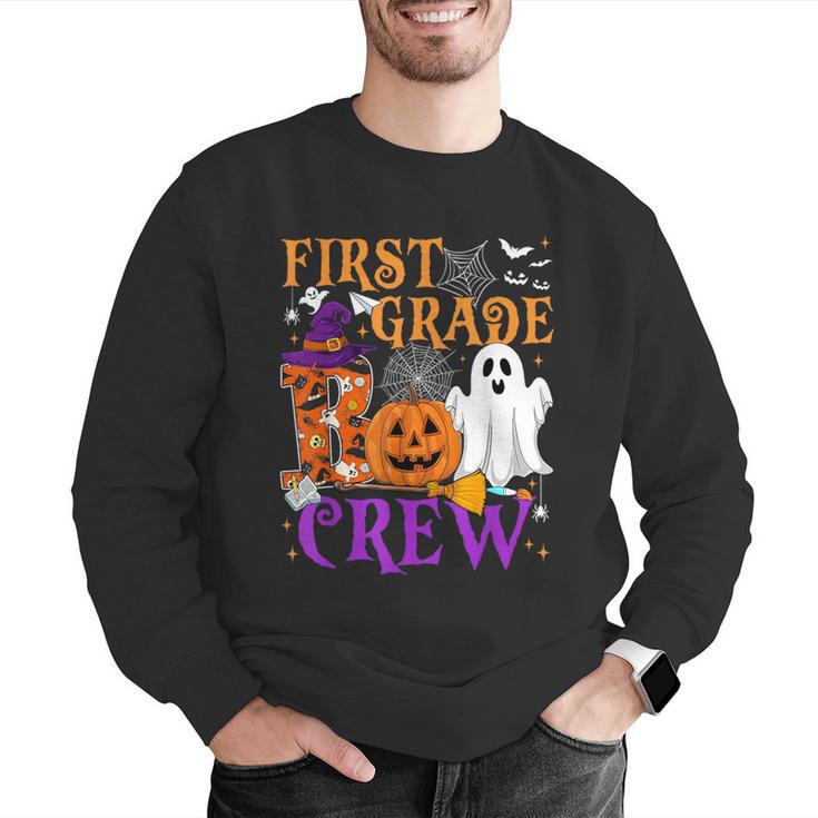 1st Grade Boo Crew Teacher Student Halloween Costume Men Graphic Sweatshirt, funny gift 1st Grade Boo Crew Teacher Student Halloween Costume Men Graphic Sweatshirt, funny gift