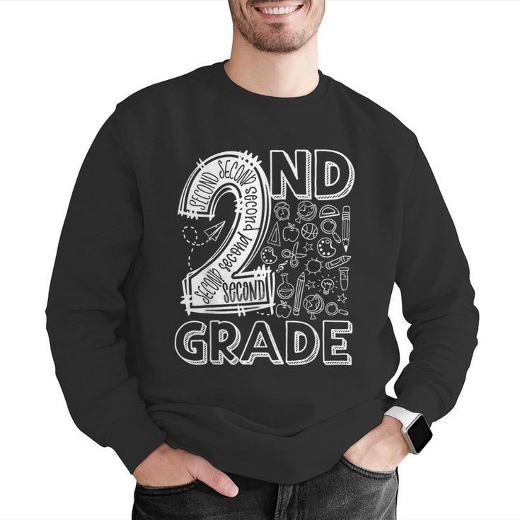 2nd Grade Typography Team 2nd Grade Teacher Back To School Men Graphic Sweatshirt, 2nd Grade Teacher Sweatshirts, funny gift 2nd Grade Typography Team 2nd Grade Teacher Back To School Men Graphic Sweatshirt, 2nd Grade Teacher Sweatshirts, funny gift