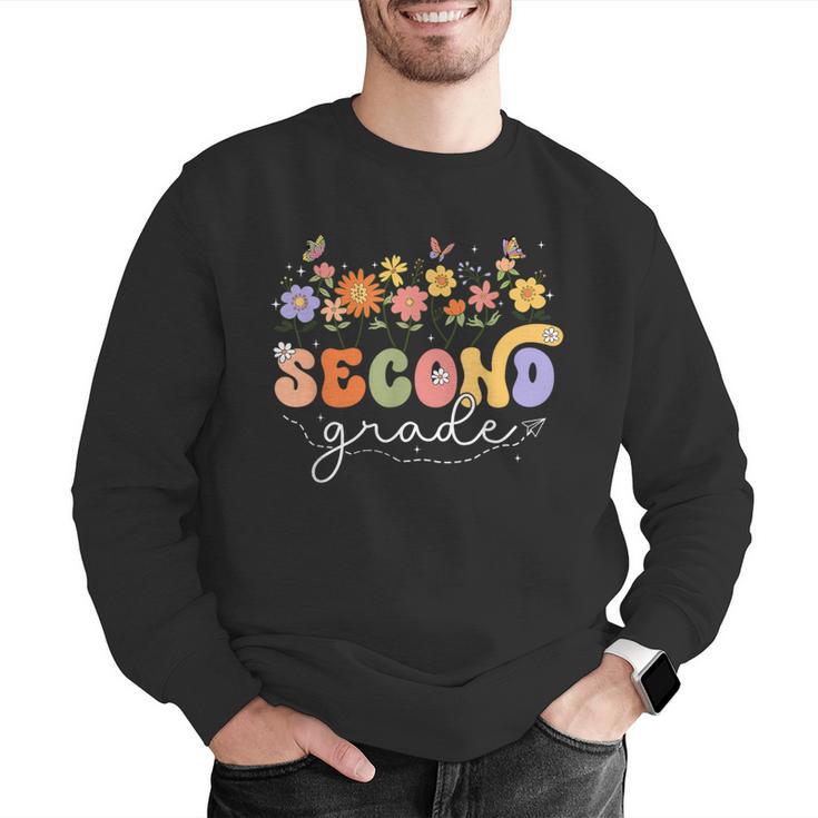 2nd Second Grade Teacher Wildflower Back To School Floral Men Graphic Sweatshirt, 2nd Grade Teacher Sweatshirts, funny gift 2nd Second Grade Teacher Wildflower Back To School Floral Men Graphic Sweatshirt, 2nd Grade Teacher Sweatshirts, funny gift