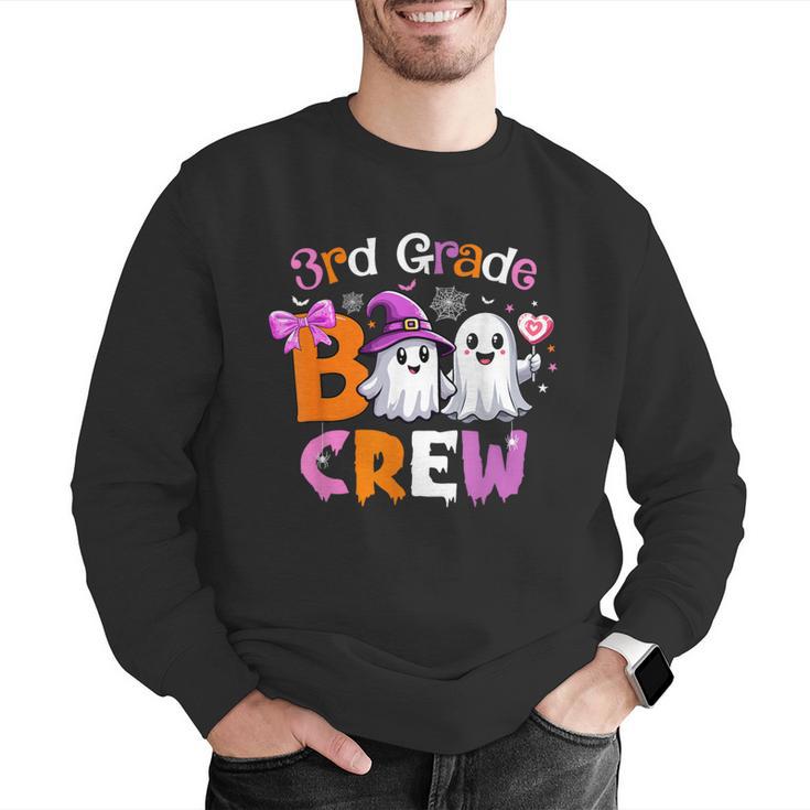 3rd Grade Boo Crew Third Grade Halloween Costume Teacher Kid Men Graphic Sweatshirt, funny gift