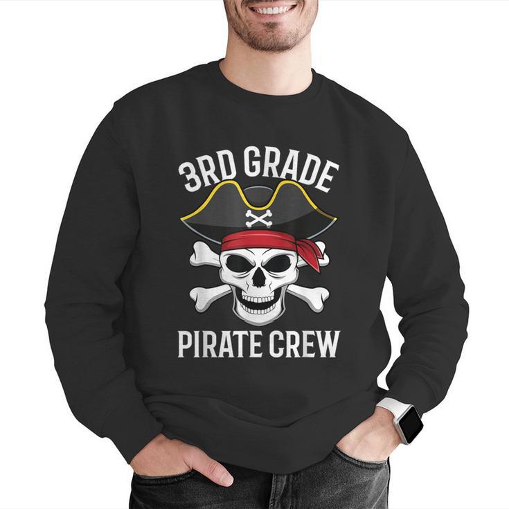 3rd Grade Pirate Crew Halloween Costume Student Teacher Men Graphic Sweatshirt, funny gift 3rd Grade Pirate Crew Halloween Costume Student Teacher Men Graphic Sweatshirt, funny gift