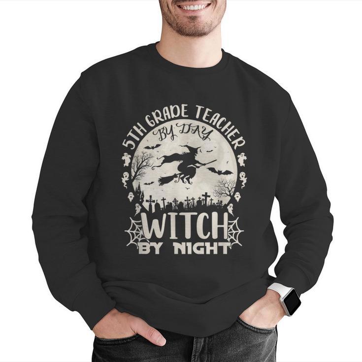 5th Grade Teacher By Day Witch By Night Halloween Men Graphic Sweatshirt, funny gift 5th Grade Teacher By Day Witch By Night Halloween Men Graphic Sweatshirt, funny gift