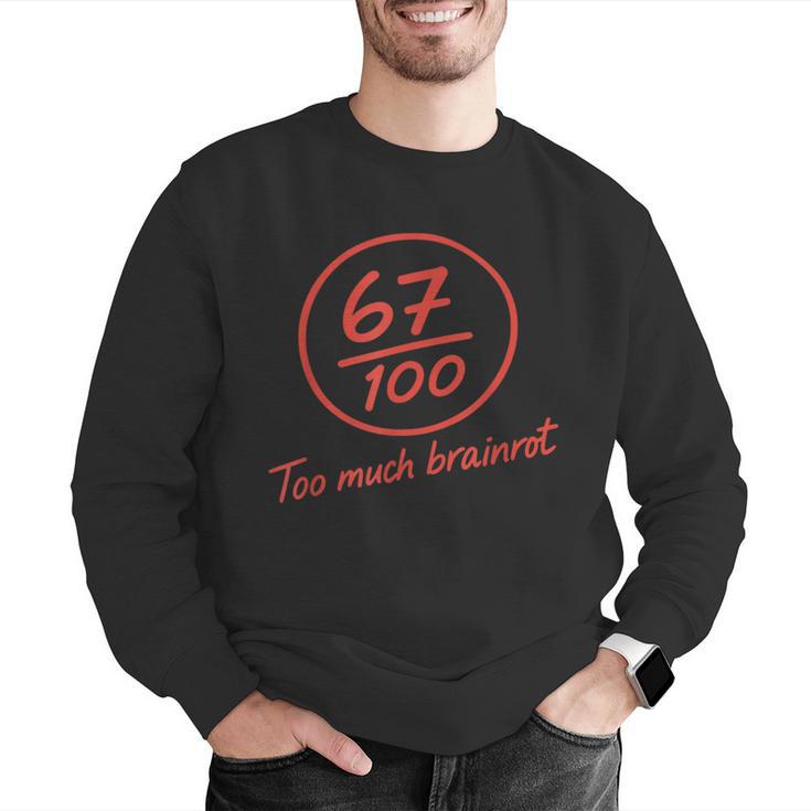 6 7 Brainrot Elementary Teacher Meme 67 Six Seven Men Graphic Sweatshirt, funny gift 6 7 Brainrot Elementary Teacher Meme 67 Six Seven Men Graphic Sweatshirt, funny gift