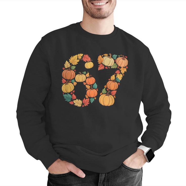 67 6 7 Fall Leaves For Teachers 67 Teacher Men Graphic Sweatshirt, funny gift 67 6 7 Fall Leaves For Teachers 67 Teacher Men Graphic Sweatshirt, funny gift