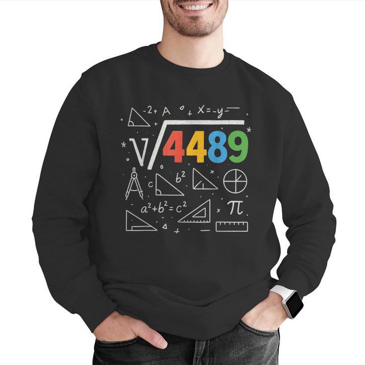 67 Meme Square Root 4489 Slang Six Seven Math Teacher Men Graphic Sweatshirt, funny gift 67 Meme Square Root 4489 Slang Six Seven Math Teacher Men Graphic Sweatshirt, funny gift