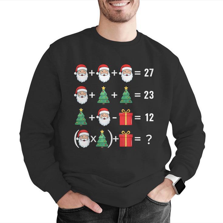 67 Santa Tree Math Teacher Christmas Xmas Humor Men Graphic Sweatshirt, funny gift