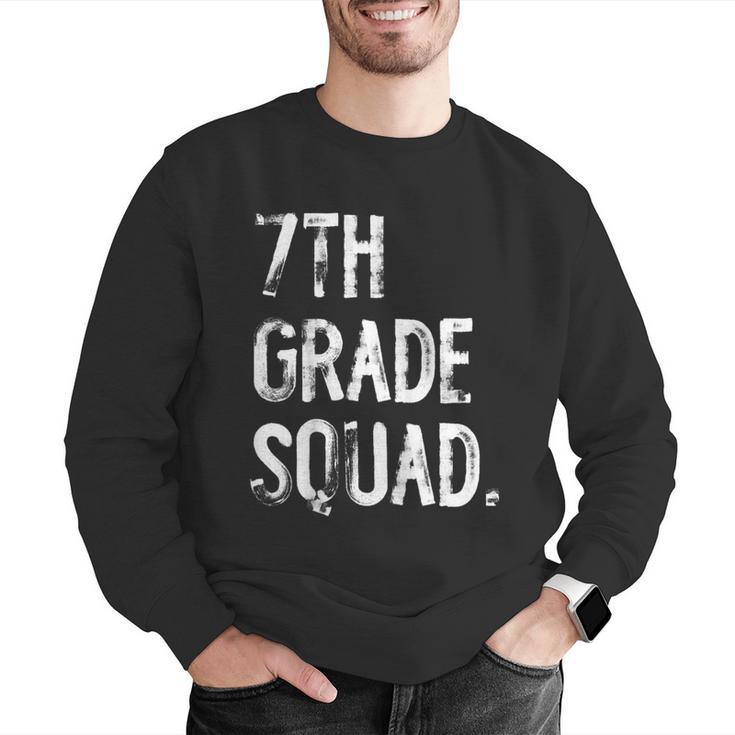 7th Grade Squad Back To School Student Teacher Men Graphic Sweatshirt, funny gift 7th Grade Squad Back To School Student Teacher Men Graphic Sweatshirt, funny gift