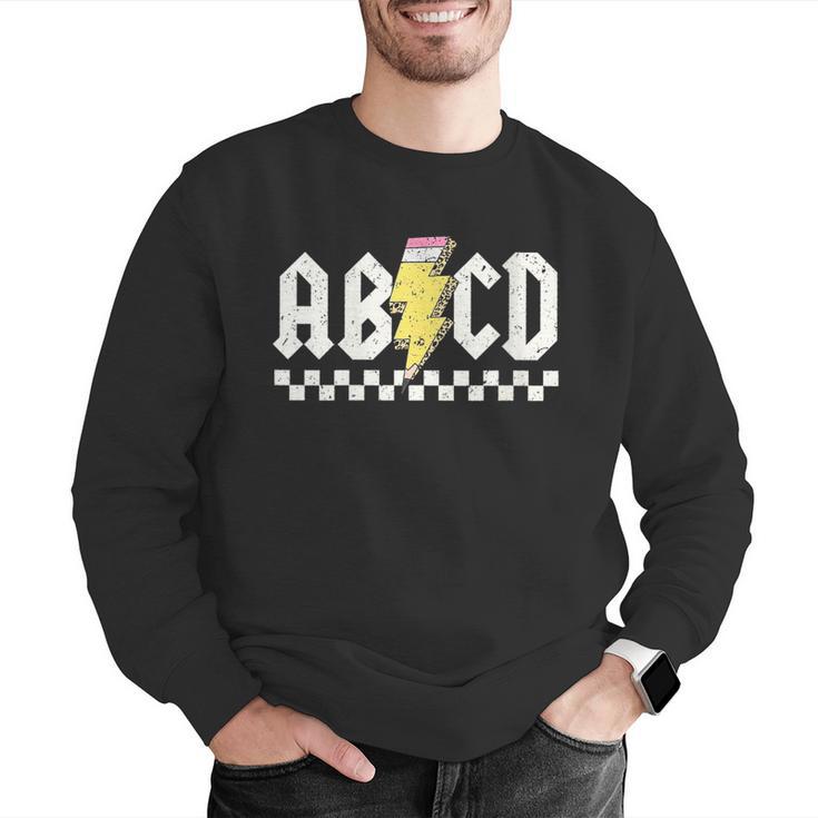ABCD Teacher Men Graphic Sweatshirt, funny gift ABCD Teacher Men Graphic Sweatshirt, funny gift