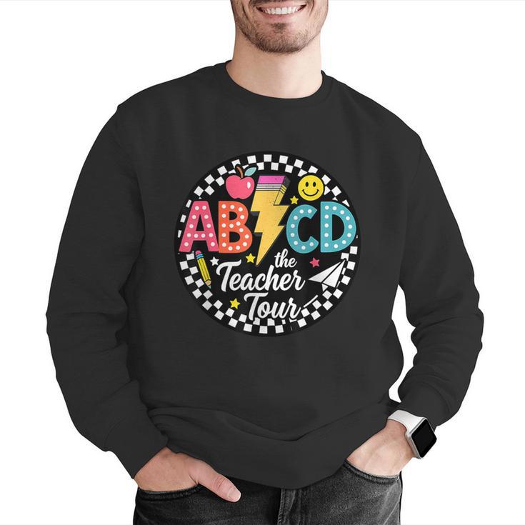 ABCD The Teacher Tour Back To School First Day Of School Men Graphic Sweatshirt, funny gift ABCD The Teacher Tour Back To School First Day Of School Men Graphic Sweatshirt, funny gift
