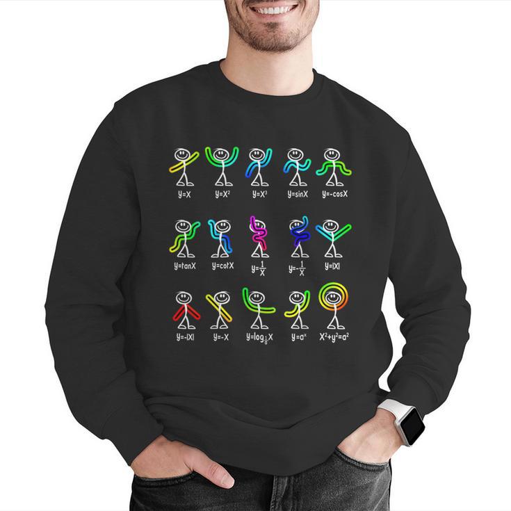 Algebra Dance Function Math Teacher Geek Idea Men Graphic Sweatshirt, funny gift