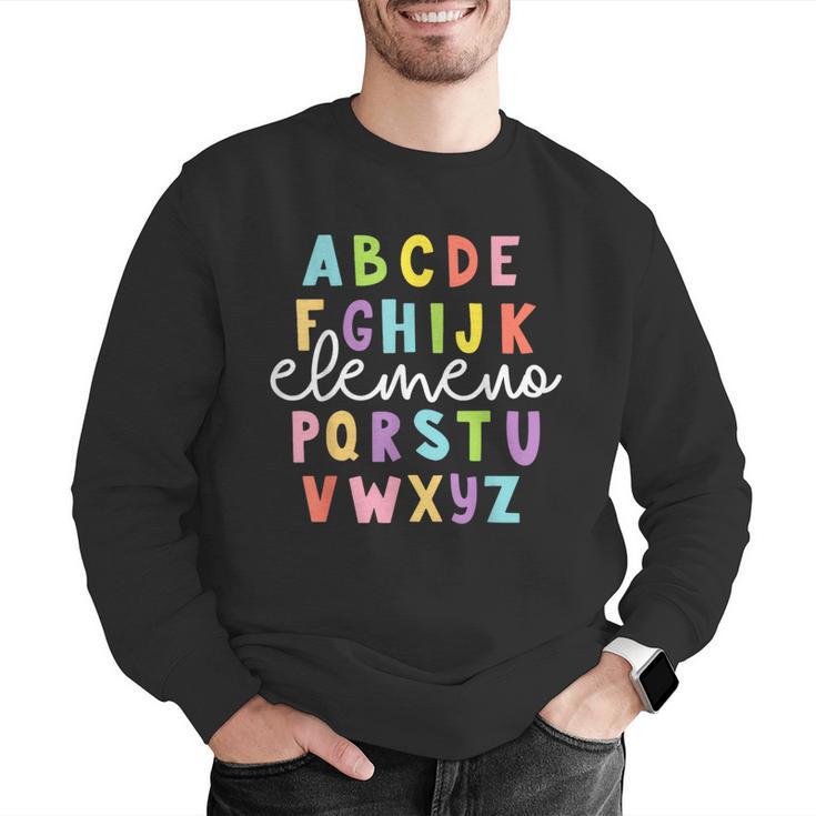 Alphabet ABC Elemeno Teacher Student Back To School Men Graphic Sweatshirt, funny gift Alphabet ABC Elemeno Teacher Student Back To School Men Graphic Sweatshirt, funny gift