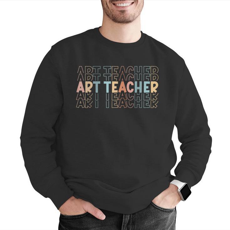 Art Teacher Artist Teacher School Teaching Future Artists Men Graphic Sweatshirt, Future Teacher Sweatshirts, funny gift