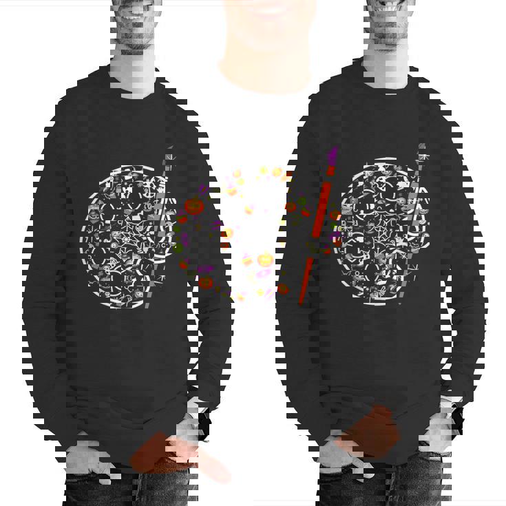 Art Teacher Pumpkin Scary Halloween Costume Men Women Men Graphic Sweatshirt, funny gift