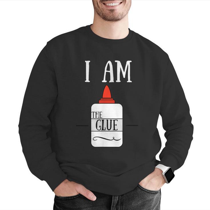 Art Teacher T-Shirt I Am The Glue Men Graphic Sweatshirt, funny gift