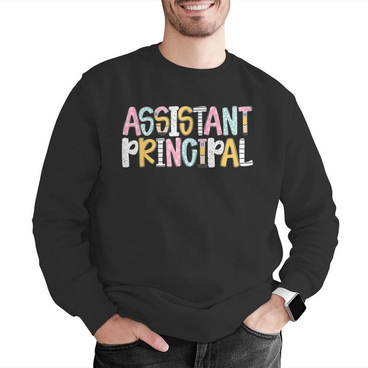 Assistant Principal Back To School Teacher Appreciation Men Graphic Sweatshirt, funny gift Assistant Principal Back To School Teacher Appreciation Men Graphic Sweatshirt, funny gift