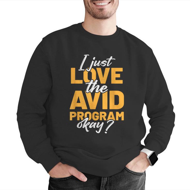 AVID Team Appreciation Essentials AVID Program Teacher Men Graphic Sweatshirt, funny gift