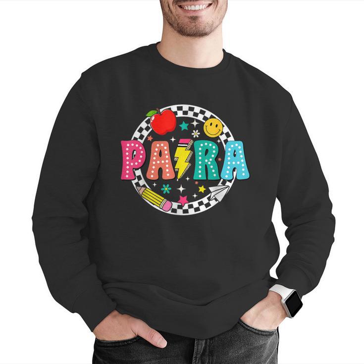 Back To School Para For Men Women Teacher Men Graphic Sweatshirt, funny gift